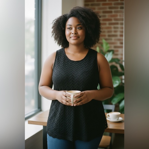 VIP Knits Tops - Avenue Sleeveless Tank Top